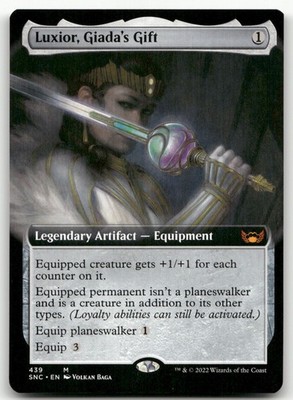 Luxior, Giada's Gift (Extended Art) #439 (NM) Streets New Capenna SNC Magic MTG