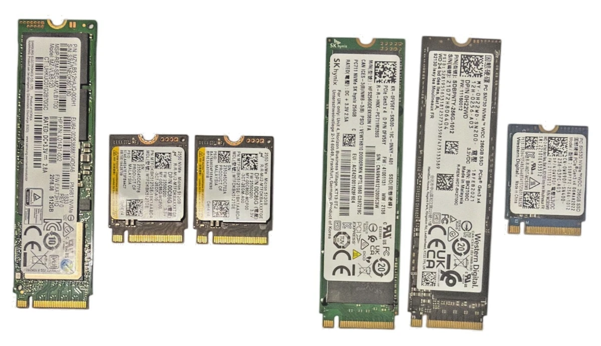 SSD NVMe M.2 512Gb 4枚　256Gb 2枚 Samsung Samsung 512GB M.2 Solid State Drives for sale | eBay