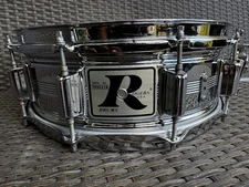 Vintage 1970s Rogers "Big R" Dyna-Sonic 5x14" Brass Snare Drum