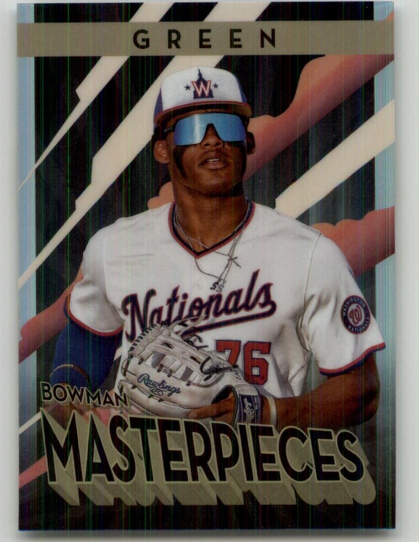 2022 Bowman's Best Elijah Green Bowman Masterpiece #BM-8 Washington Nationals