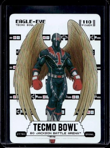 2026 Bo Jackson Battle Arena Tecmo Bowl Eagle-Eye Sore Thumb Battlefoil #ST754