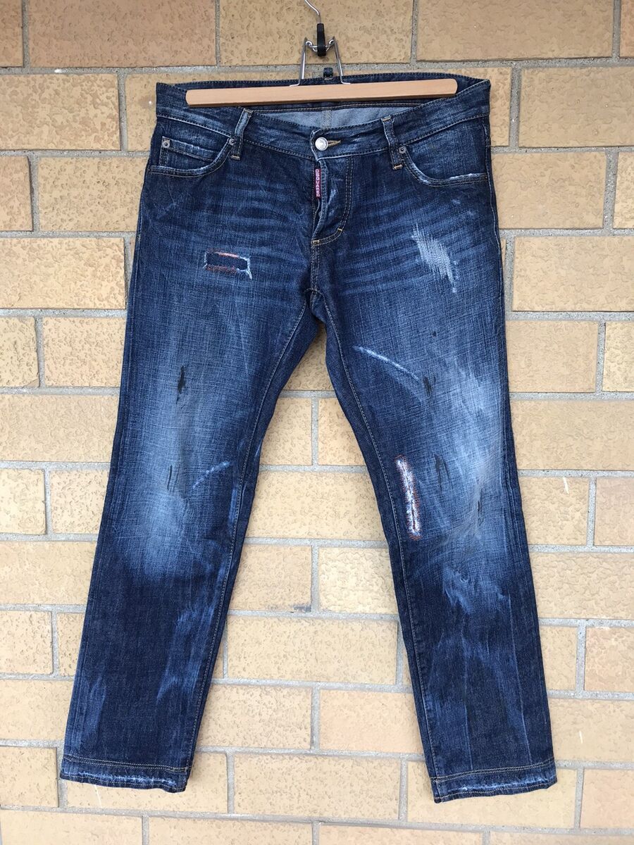 Extremely Rare Dsquared2 Jeans Denim Italy Made Size 48 Rp Extremely Rare Dsquared2 Jeans Denim Italy Made Size 48 Rp