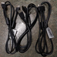 LOT of 3 NEW 5 Foot HDMI Male x HDMI Male High Speed video monitor 4K cables