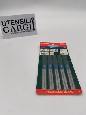 SET 5 STICHSÄGEBLÄTTER FÜR METALLE EISEN STAHL ALUMINIUM-METABO