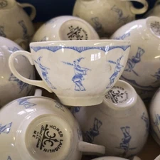 Vintage Homer Laughlin Flat Cup Extremely Rare #3699