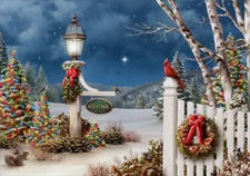 Holiday Welcome Alan Giana LPG Greetings Christmas Card