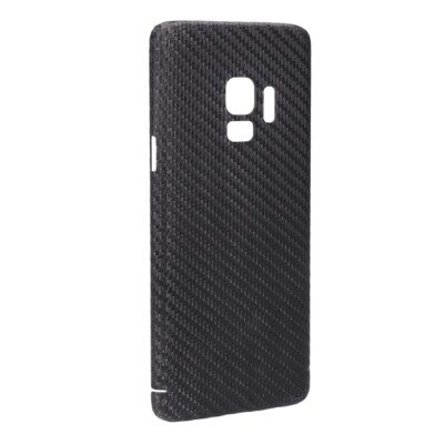 VIVERSIS Carbon Cover Schwarz für Samsung S9 