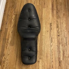 Milsco Harley Davidson Leather Motorcycle Seat Saddle