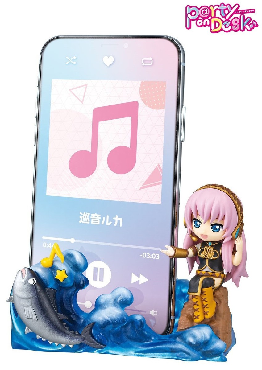 RE-MENT Hatsune Miku DesQ P@rty on Desk Desktop Figure #4 Luka