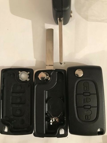 Coque De Télécommande Peugeot 107 207 308 407 Etc. - Cache Clé Plip De Rechange, Neuf, Référence SJ-KEYS