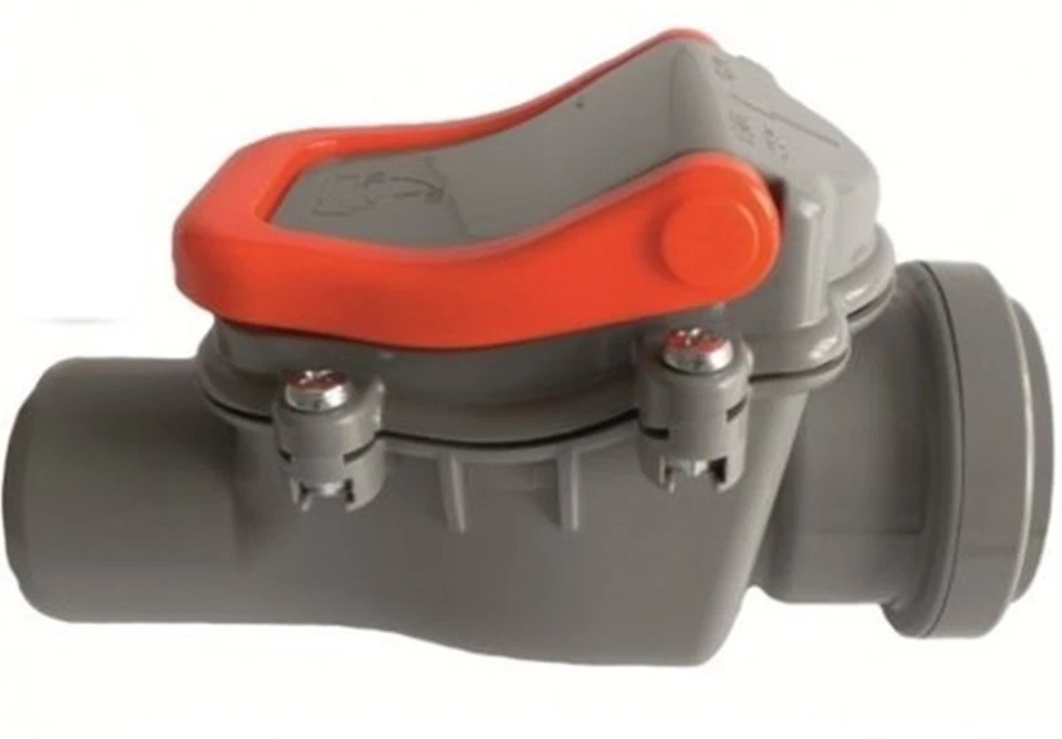 Rückstauverschluss Rückstauklappe Rattenstopp Rattenklappe DN 50-200 für HT KG - Bild 3 von 4