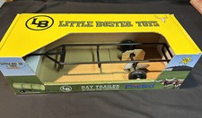 LB Little Buster Toys Hay Trailer Black Metal NIB New in Box