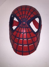 Marvel Spiderman Mask Cosplay Super Heroes Red