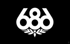 686 Decal 2 PACK Any Color 686 Sticker for Snowboard Car