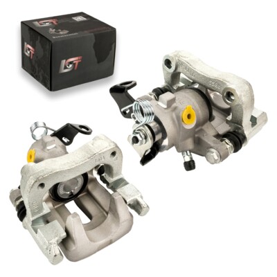 2x Bremssattelgehäuse komplett Bremszange Faussattel HL + HR für PEUGEOT 307