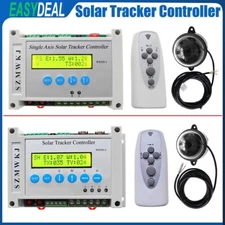 Electronic Single/Dual Axis LCD Solar Panel Tracking Tracker Track Controller EL