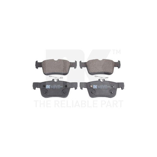 Bremsbelagsatz, Scheibenbremse Nk 222591 FüR Ford Ford Usa, Hinterachse-image