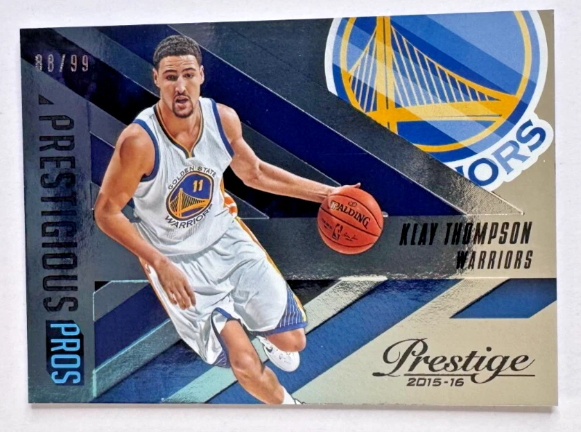 Panini Klay Thompson Basketball 2015-16 Season Sports Trading