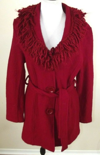 Cynthia Rowley Sweater Coat - MEDIUM 