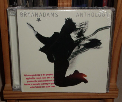 BRYAN ADAMS ANTHOLOGY PROMO 2CD & DVD HEAVEN ALL FOR LOVE RUN TO YOU EVERYTHING