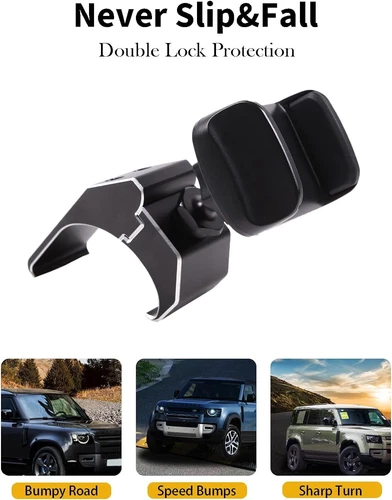 For Land Rover Defender 90 110 2020-2023 Car Dashboard Mobile Phone Holder Mount - Picture 3 of 7