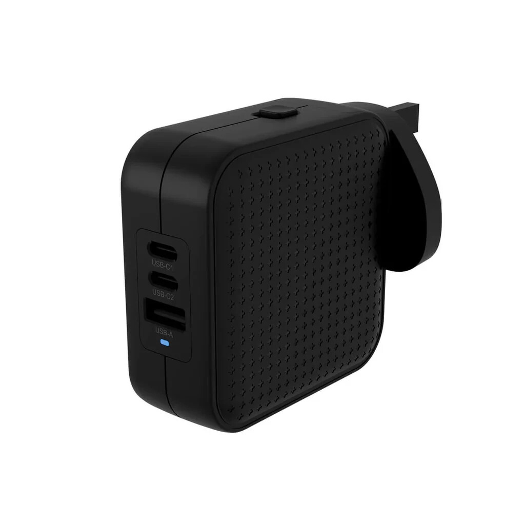 HYPER HyperJuice 70W USB-C GaN Travel Charger - Black UK SPEC