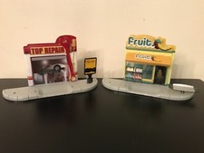 Majokit Majorette Lot de 2 Décors Garage et Magasin