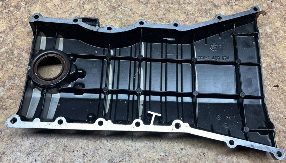 1988 BMW K75S K 75 S K75 Engine Timing Chain Guide Case Cover Panel D1 - Image 2 of 3