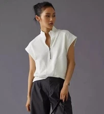 *S, M, L, XL* - NWT Daily Practice by Anthropologie The Sherwood Half Zip Top