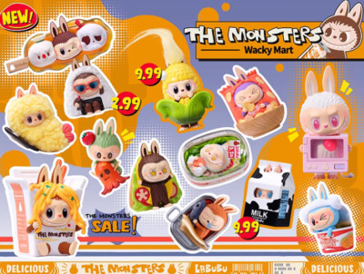 新品⭐︎WACKY MART SERIES MONSTERS Authentic THE MONSTERS Wacky Mart Series Confirmed Blind Box