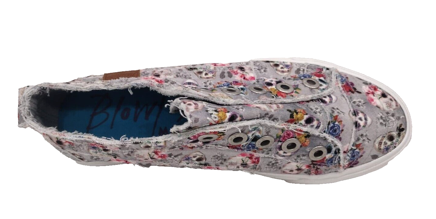 BLOWFISH MALIBU SNEAKERS TENNIS SHOES GRAY SUGARSKULL ZS001 US 8 eBay