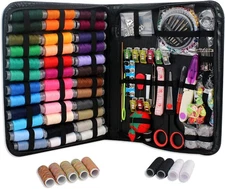 Premium Large Sewing Kit for Adults, 237 Pcs DIY Sewing Kit, Needle and Threa...