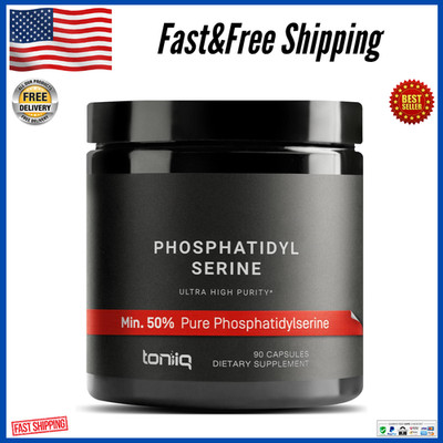 Phosphatidylserine - 400Mg Formula - World S First 50% Purity - Highest Purity i