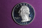 ESTATE FIND 1998 - S PROOF Washington Quarter!! #N07993