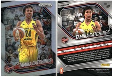 2025 Panini Prizm WNBA #60 Tamika Catchings Silver Prizms