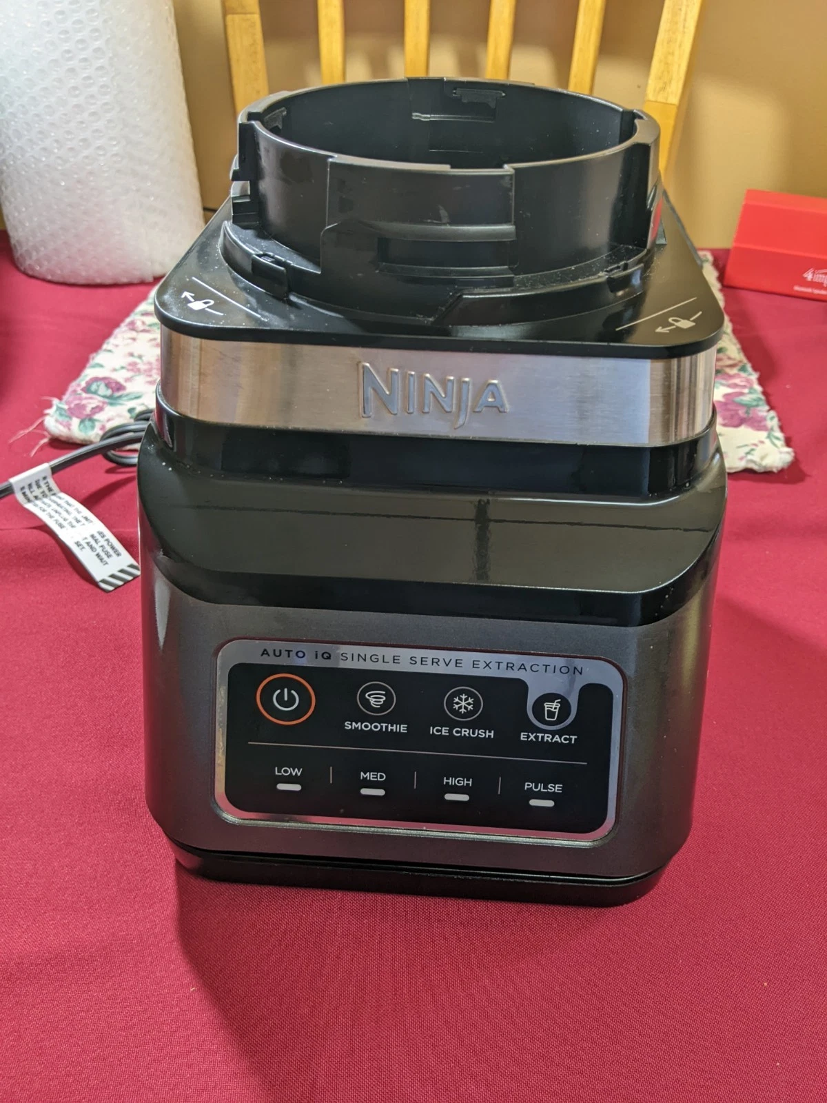 Ninja Professional Plus DUO with Auto-IQ BN751 Replacement Motor Base Only Works
