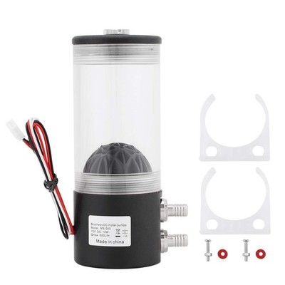 Kühlwasserkühler Pumpentank Wärmetauscher Mute 500L / H 10W DC 12V CPU