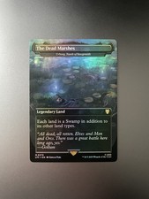 The Dead Marshes - Urborg, Tomb of Yawgmoth - Foil NM - Herr der Ringe - MTG