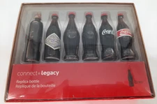 Connect o Legacy Replica Bottles Evolution Of The Coca-Cola Contour Bottle Set