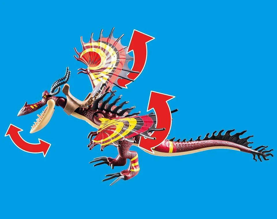 Playmobil® Dragons 70731 Rotzbakke und Hakenzahn Neu in Folienverpackung - Bild 3 von 4