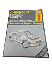 Chevrolet Corsica Beretta 1987-1990 Haynes Repair Manual Paperback Vintage Chevrolet Corsica Beretta 1987-1990 Haynes Repair Manual Paperback Vintage