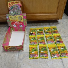 Lot of 12 New 1995 Slugs More Motion Sickness Packs W/Display Box 