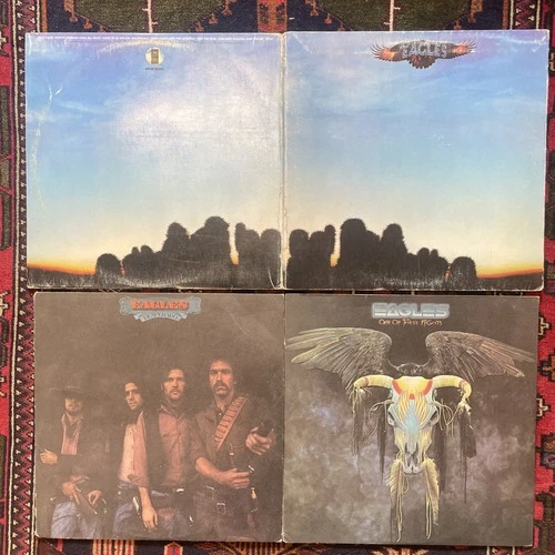 The Eagles Vintage Vinyl Lot (3 LPs) 70s Classic Rock Records