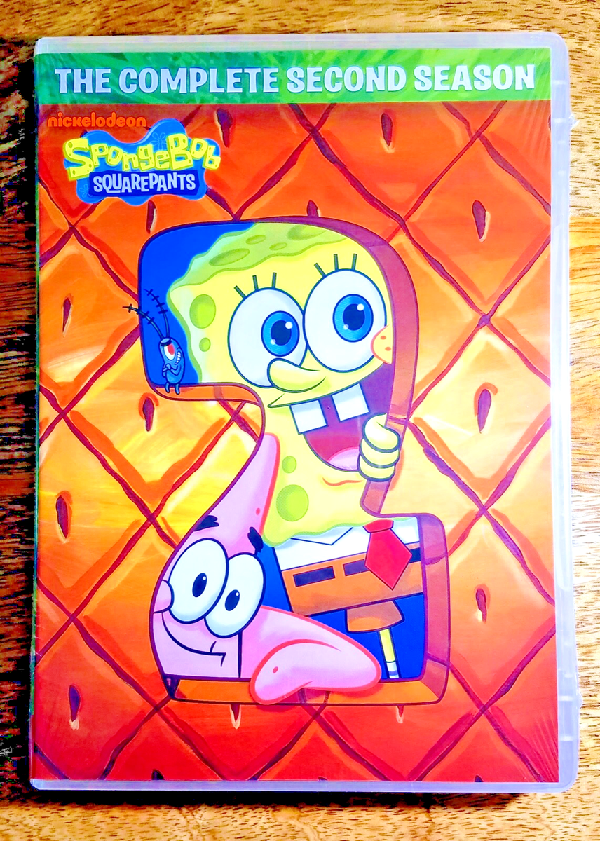 Spongebob Squarepants Complete Second Season DVD Set 2nd 2 Two