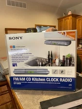 Sony ICF-CDK50 Clock Radio /CD Under the cabinet  barely used open box 