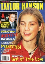TAYLOR HANSON Hit Sensations Magazine 1998 W/CENTERFOLD