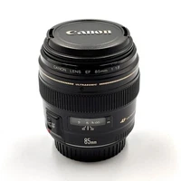 Canon EF 85mm f/1.8 USM Fixed Prime Lens w/Caps - Excellent!