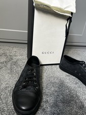 Gucci T.original Men's Sneakers GG/Microfiber Size UK 7.5