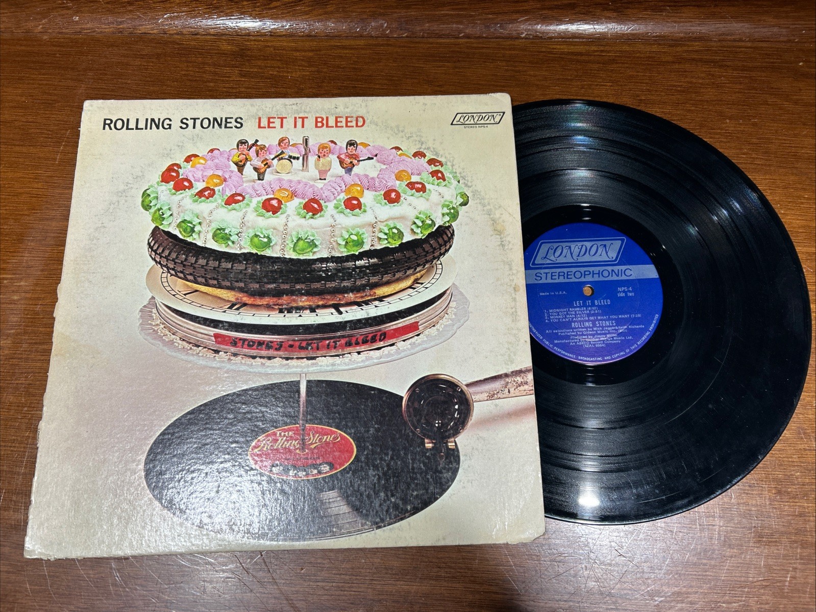 Rolling Stones - Let It Bleed - VG Vintage Press