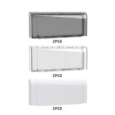2x 2x Waterproof with Waterproofing Sockets with Plug-in-dust Plumbing Plugs for